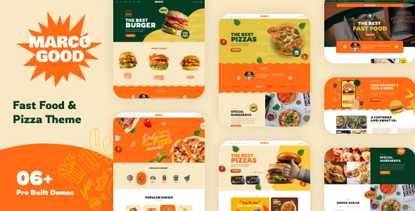 Marco Good – Fast Food Restaurant WordPress Theme