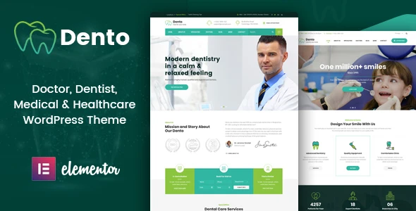 Dento – Dental Care WordPress Theme